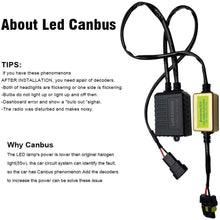 KOOMTOOM Canbus Decoder 9012 HIR2 9005 HB3 9006 HB4 Led Anti flicker Harness Resistor Headlight Bulb Warning Error EMC Canceler Decoder For Jeep Cherokee 2.4