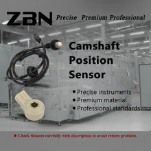 CAM Camshaft Position Sensor Fits 12597253 For Chevy Colorado Trailblazer GMC Canyon Envoy Hummer H3 Isuzu Ascender I-290 I-370 Saab 9-7x 2.9L 3.7L 4.2L / ZBN
