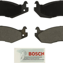 Bosch BE203 Blue Disc Brake Pad Set for Select AMC Concord, Eagle, Spirit; Jeep Cherokee, CJ5, CJ7, Comanche, Scrambler, Wagoneer, Wrangler - FRONT