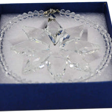 SZWGMY Car Mirror Pendant,Crystal Car Rear View Mirror Pendant Hanging Decorations Ornament, Crystal Snowflake Car Rear View Mirror Hanging Accessories (A)