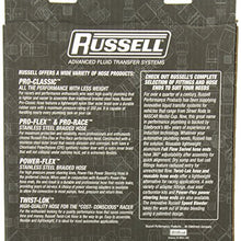 Russell 632090 ProFlex -6AN Stainless Steel Braided Hose - 20 Feet