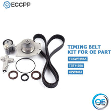 Timing Belt Kit and Water Pump with Tensioner, ECCPP Automotive Replacement Timing Parts for 2004 Pacifica 3.5L V6 SOHC VIN 4