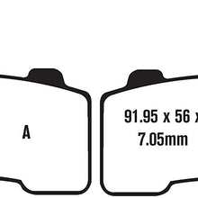EBC Brakes FA409V Semi Sintered Disc Brake Pad