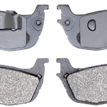ACDelco 14D711M Advantage Semi-Metallic Rear Disc Brake Pad Set