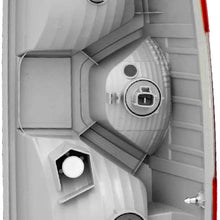 Driver Side Tail Light Assembly for 2014 2015 2016 2017 2018 Toyota Tundra - Parts Link # TO2800193, TO2801193 OE # 81560-0C103 - Includes the Bulb