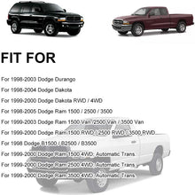 RYANSTAR Rear ABS Wheel Speed Sensor Kit for 1998-2004 Dodge Dakota 1998-2003 Dodge Durango 1998-2005 Dodge Ram 1500 2500 3500 5014787AA 970-024