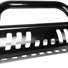 DNA MOTORING BURB-037-BK 3" Front Bumper Push Bull Bar