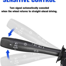 Turn Signal Switch for Pontiac G6, JoyTuTus for 2004-2012 Chevy Malibu & 2007-2010 Pontiac G6 & 2007-2009 Saturn Aura Headlamp Dimmer D6253E 20940369 SW8004