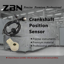 ZBN Crankshaft Position Sensor 9177221 06A906433L SS10811 PC525 for A4 Quattro S3 TT Seat Leon Toledo Beetle Bora Eos GTI Golf Jetta Passat 06A906433N