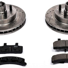 Power Stop K1990 Front Brake Kit with Drilled/Slotted Brake Rotors and Z23 Evolution Ceramic Brake Pads