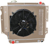 OzCoolingParts 4 Row Core Aluminum Radiator + 16