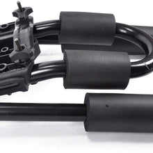 HANSCOSTAR 2pcs J-Bar Kayak/Canoe/Surf Ski/Boat/Snowboard Roof Rack Carrier Mounted on Car SUV and Truck Crossbar