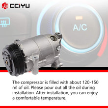 cciyu Air Conditioning Compressor for P-ontiac Pursuit 2005-2006 CO 20741C Auto Repair Compressors Assembly