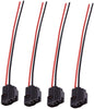 Zreneyfex 90980-11246 Ignition Coil Connector Pigtail Plug Harness for Toyota Lexus Mazda RX7 1JZ-GE 1JZJZ-GTE 2JZ-GE 2JZ-GTE 4pcs