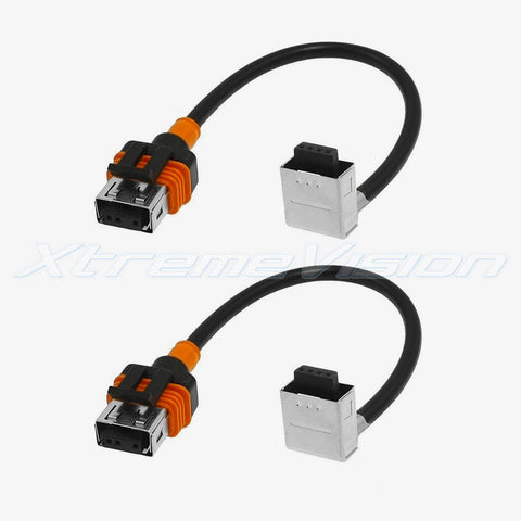 XtremeVision HID D1 D1S D1R D1C Ballast Adapter Harness Cable Connector (1 Pair)