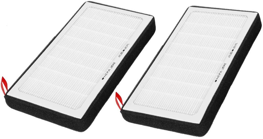 X AUTOHAUX 2 Pcs Car Cabin Air Filter Replacement with Activated Carbon for Tesla Model 3