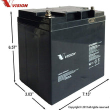 Vision CP12280S-X Battery