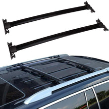 ECCPP Roof Rack Crossbars fit for Toyota Highlander 2008-2013 Rooftop Luggage Canoe Kayak Carrier Rack - Fits Side Rails Models ONLY