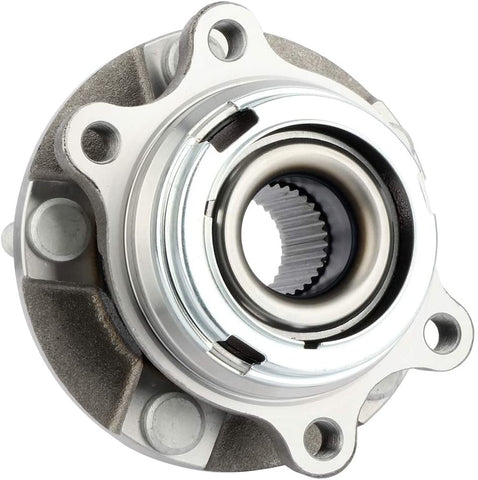 ANPART Replaces 513338 Wheel Axle Bearing and Hub Assembly fit for 2013-2014 for NISSAN Murano 2013-2014 for Murano 2012-2017 for NISSAN Quest Front 5 Lugs W/ABS Wheel Hub and Bearing Kit(1 PCS)
