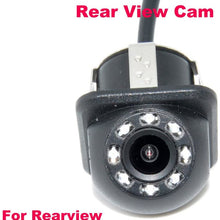 CCD car Rear View Camera Night Wide Angle reversing Rear View Surveillance Camera 8 Lights