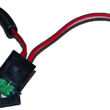 Car 30A Fuse 4 H4 HID Headlight Foglight Female Plug Relay Harness Wire