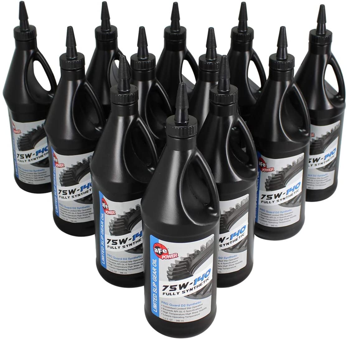 aFe Power Pro Guard D2 90-20112 Synthetic Gear Oil (12 Quart; 75W-140)