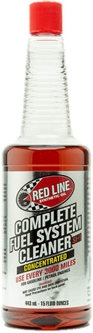 Red Line (60103) Complete SI-1 Fuel System Cleaner - Gas and Injector Additive Treatment - 15 Oz Bottle