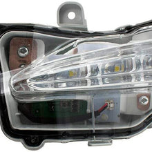 Drivers Horizontal Daytime Running Light for 17-19 Toyota Corolla fits TO2562102