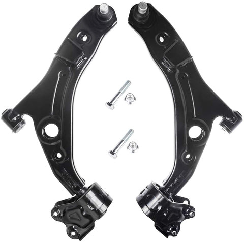 TUCAREST 2Pcs K620486 K620487 Left Right Front Lower Control Arm and Ball Joint Assembly Compatible With 2007-2014 Ford Edge (Through 12/24/14) 07-15 Lincoln MKX Driver Passenger Side Suspension