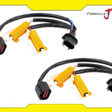 Wire LED Resistor Canceler Error Decoder Headlight Flicker Stop Fix, Compatible With 9008 H13