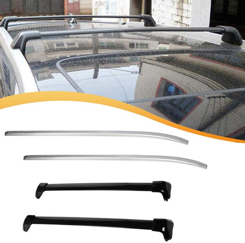 INEEDUP Cross Bars Roof Rack System Fit for Toyota Highlander 2008-2013 OE Style Bolt-On Roof Rack Rail + Cross Bar,4-Pack