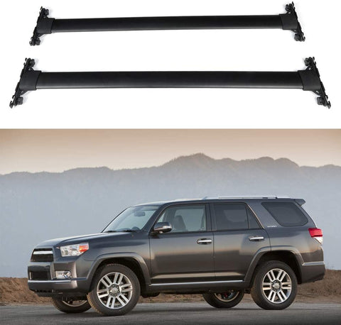 ECCPP Roof Rack Cross Bar Roof Rack Cross Bars Luggage Cargo Carrier Rails Fit for 4Runner 2010 2011 2012 2013 2014 2015 2016 2017 2018 2019,Aluminum Roof Mounted Roof Rack Cross Bar Set