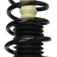 Neutron Set of 2 Rear Suspension Gas Shock Absorber Strut & Springs Compatible with Chevy Geo Prizm& Corolla