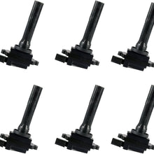 ENA Pack of 6 Ignition Coil Compatible with 1999-2005 Chevrolet Suzuki - Grand Vitara Tracker Vitara XL-7 2.5L 2.7L V6 88921380 91175339