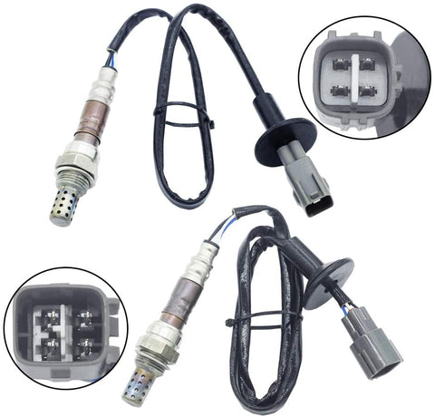 Sangyue Oxygen O2 02 Sensor 1 & Sensor 2 for Toyota Celica 2000 2001 2002 2003 1.8L Upstream + Downstream