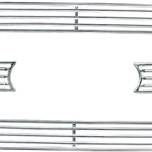 Bully GI-47 Triple Chrome Plated ABS Snap-in Imposter Grille Overlay, 6 Piece