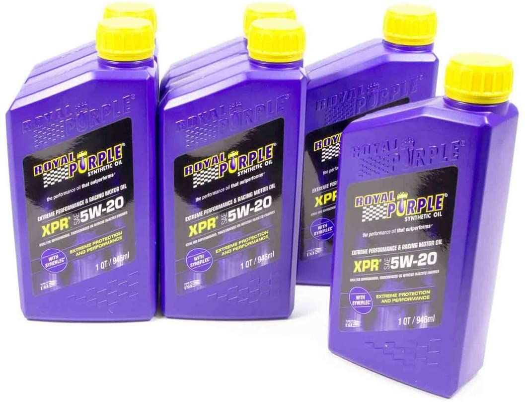 Royal Purple Roy01011 Xpr 5w20 Racing Oil 1 Quart