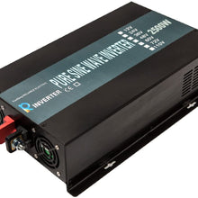 WZRELB RBP250024VCRT 2500W 24V 120V Pure Sine Wave Solar Power Inverter with Remote Control Switch