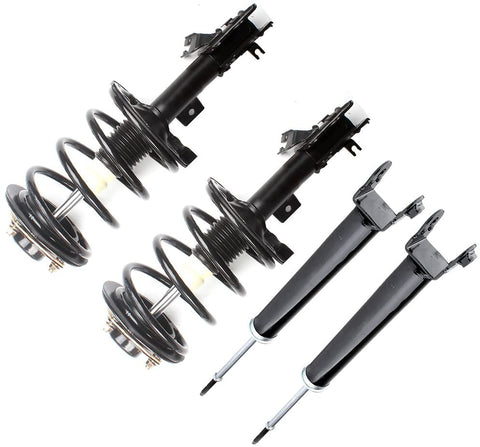 Aintier Front and Rear Full Set 4 Pieces Complete Quick Struts Shock Coil Spring Assembly Kit Replacement for 2004 2005 2006 2007 2008 Nissan Maxima