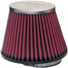 K&N Universal Clamp-On Filter: High Performance, Premium, Washable, Replacement Engine Filter: Flange Diameter: 2.5 In, Filter Height: 3.75 In, Flange Length: 0.6875 In, Shape: Round Tapered, RC-9700