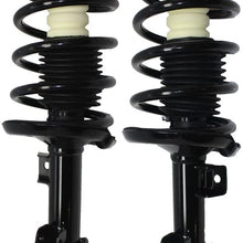 Detroit Axle - Brand New Complete 12-Piece Front Suspension Kit - 2 Front Struts, 2 Lower Control Arm & Ball Joint, All 4 Tie Rod, 2 Sway Bar - Fits Non Turbo Models Only. 11.8 Inch Center to Center