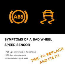 RYANSTAR Rear ABS Wheel Speed Sensor Kit for 1998-2004 Dodge Dakota 1998-2003 Dodge Durango 1998-2005 Dodge Ram 1500 2500 3500 5014787AA 970-024
