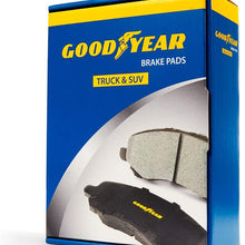 Goodyear Brakes GYD606 Truck & SUV Carbon Ceramic Rear Disc Brake Pads Set Vehicle Replacement Part for Lexus GX460, GX470, LX450, and More