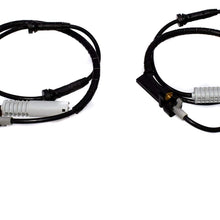 NEW Set 2Pcs ABS Wheel Speed Sensor Rear Left Right 34521182160 For BMW E39 528i 540i 1997-1998