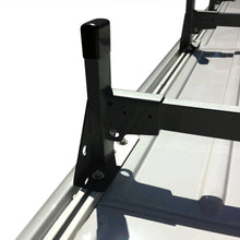 Vantech Transit Connect 2010-13 H1 2 bar Ladder roof Rack Low Profile 39" Bars Steel White