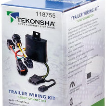 Tekonsha 118755 T-One Connector Assembly with Upgraded Circuit Protected ModuLite HD Module