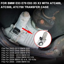Part# 27107566296 Transfer Case Shift Actuator w/Actuator Sensor For BMW E53 E70 E83 X5 X3 - Replace Number 27107541782 Shift Motor