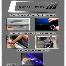 Install Proz Self-Healing Clear Paint Protection Bundle-12 x108 Hood Strip, Door Edge, Door Cup, Door Sill, and R-Bumper Protectors