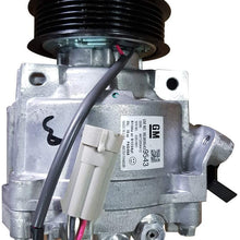 GM AVEO MOKKA COMPRESSOR, Air Conditioner Compressor for GM Vehicles, 6PK Pulley Type, 70cc Oil, R134a Refrigerant
