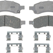 ACDelco 14D1169CH Advantage Ceramic Front Disc Brake Pad Set with Hardware